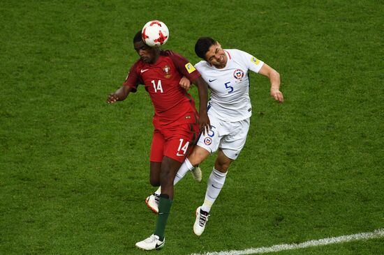 Football. 2017 FIFA Confederations Cup. Portugal vs. Chile