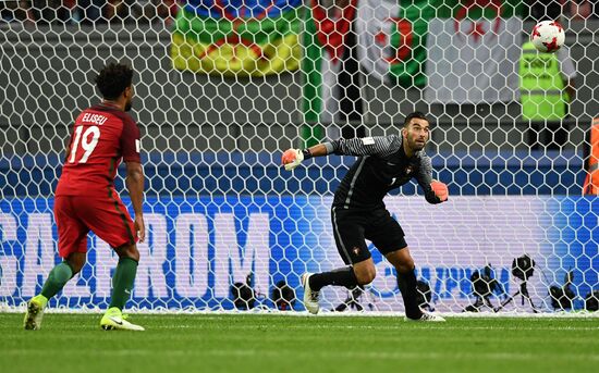 Football. 2017 FIFA Confederations Cup. Portugal vs. Chile