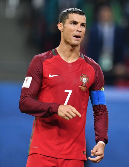 Football. 2017 FIFA Confederations Cup. Portugal vs. Chile