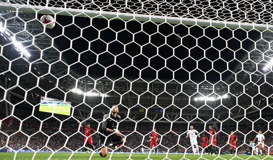 Football. 2017 FIFA Confederations Cup. Portugal vs. Chile