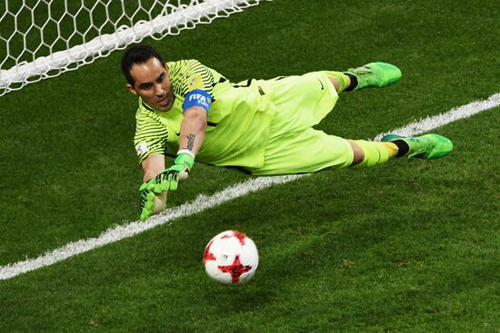Football. 2017 FIFA Confederations Cup. Portugal vs. Chile