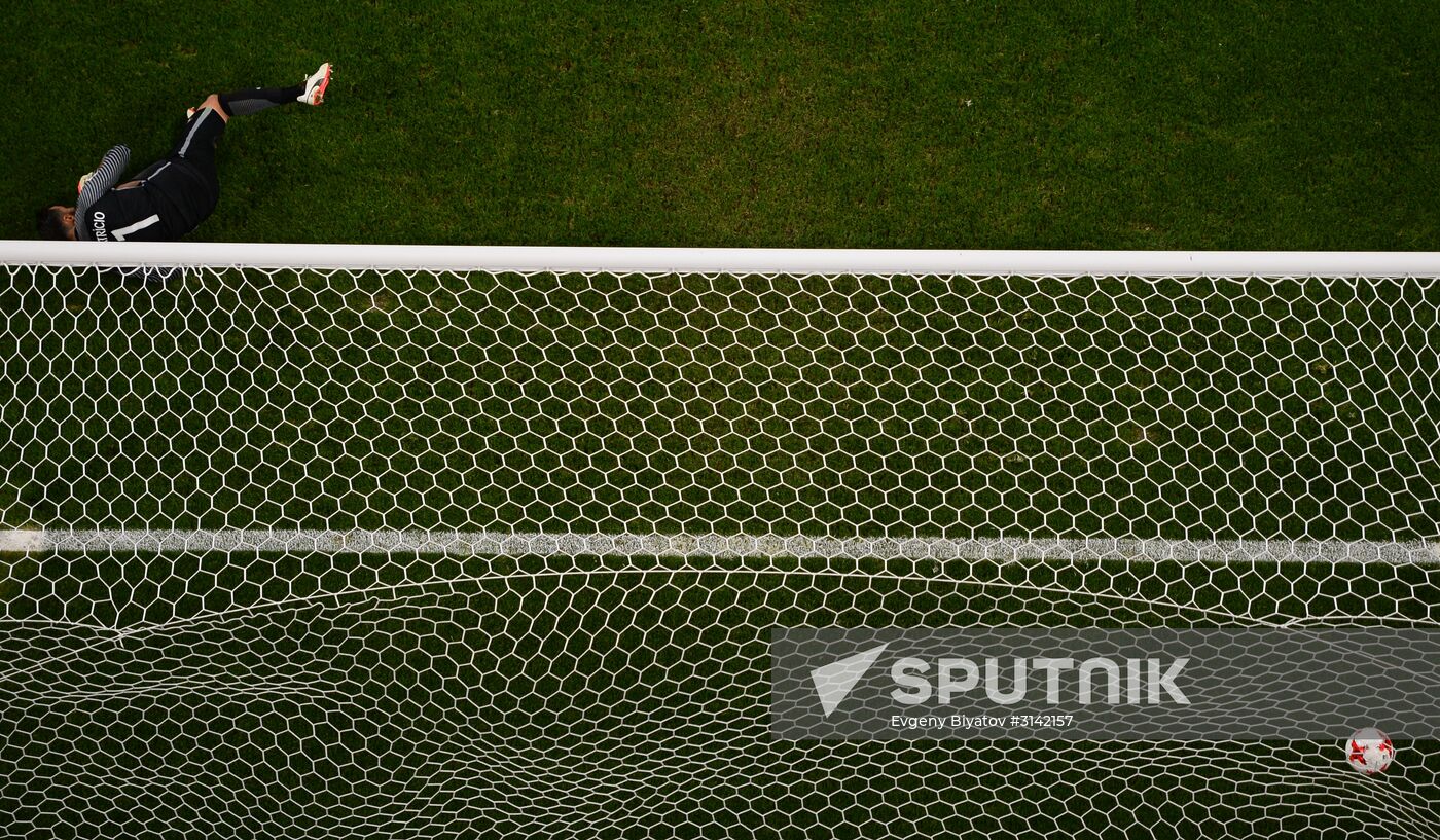 Football. 2017 FIFA Confederations Cup. Portugal vs. Chile