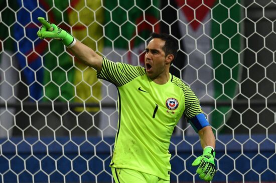 Football. 2017 FIFA Confederations Cup. Portugal vs. Chile