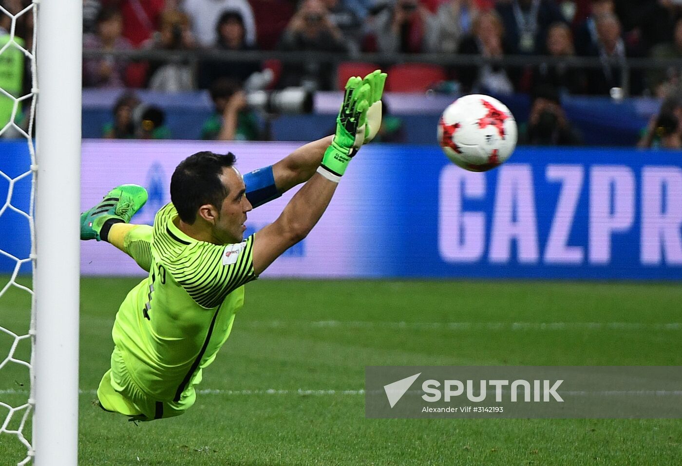 Football. 2017 FIFA Confederations Cup. Portugal vs. Chile