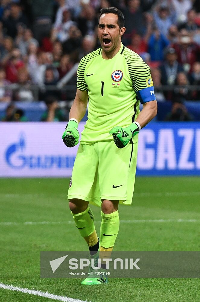Football. 2017 FIFA Confederations Cup. Portugal vs. Chile
