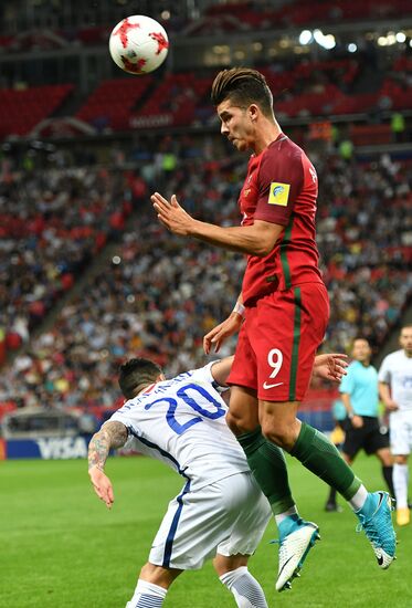 Football. 2017 FIFA Confederations Cup. Portugal vs. Chile