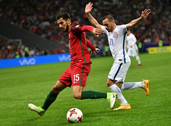 Football. 2017 FIFA Confederations Cup. Portugal vs. Chile
