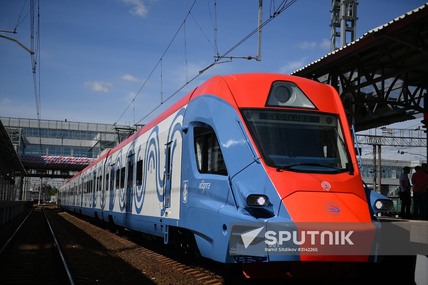 Opening of Solnechnaya transit hub and presentation of Ivolga train