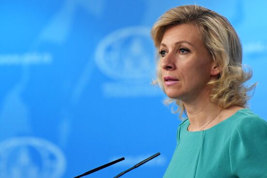 Briefing by Russian Foreign Ministry Spokesperson Maria Zakharova