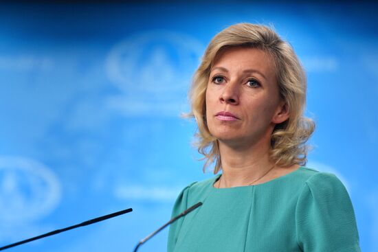 Briefing by Russian Foreign Ministry Spokesperson Maria Zakharova