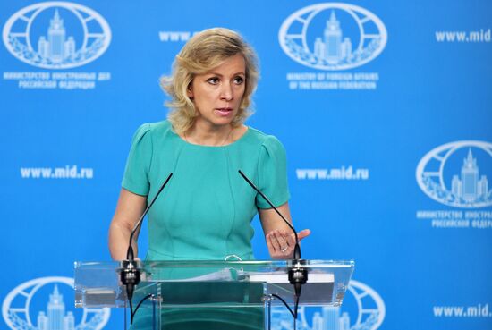 Briefing by Russian Foreign Ministry Spokesperson Maria Zakharova