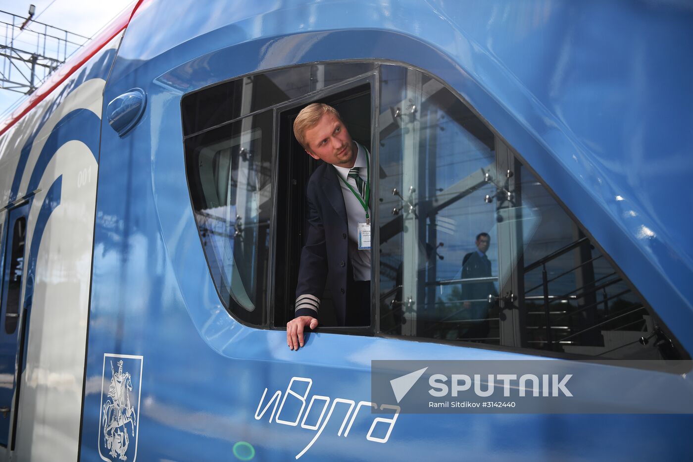 Opening of Solnechnaya transit hub and presentation of Ivolga train