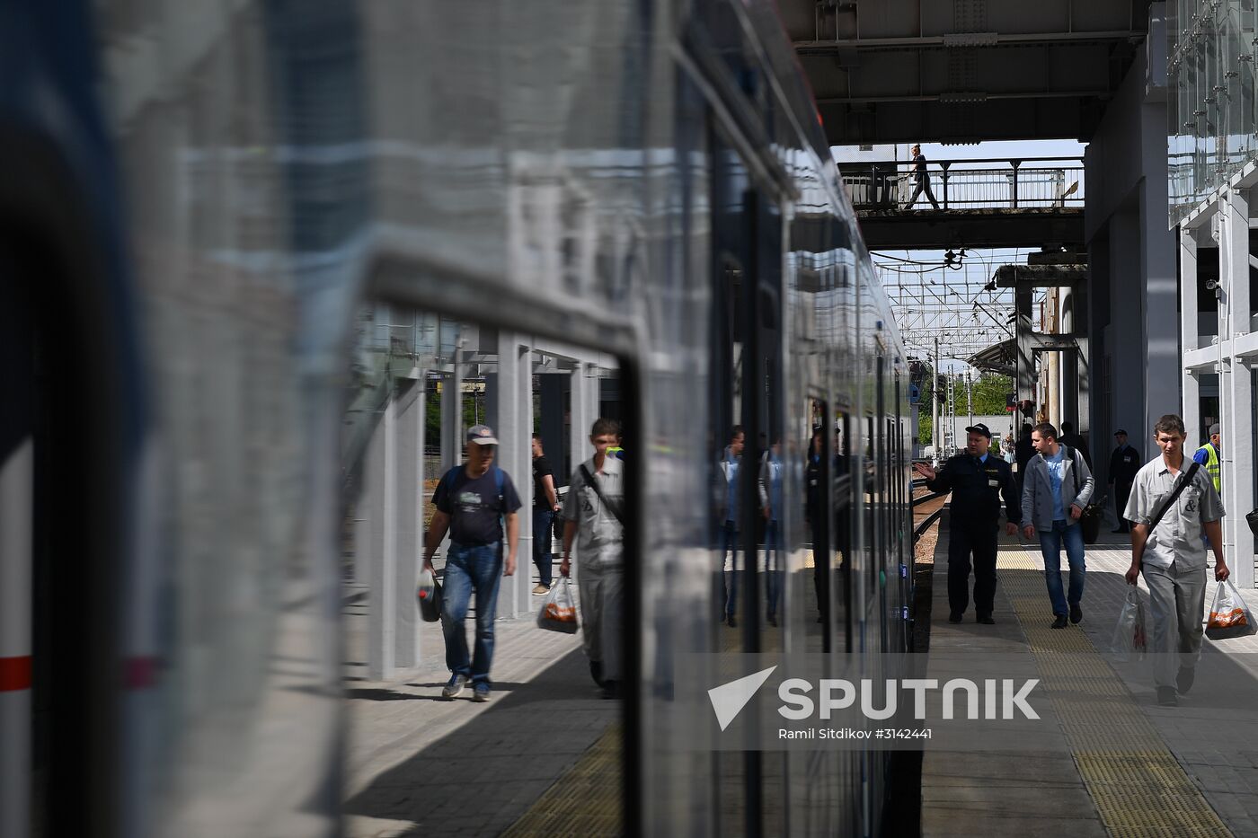 Opening of Solnechnaya transit hub and presentation of Ivolga train