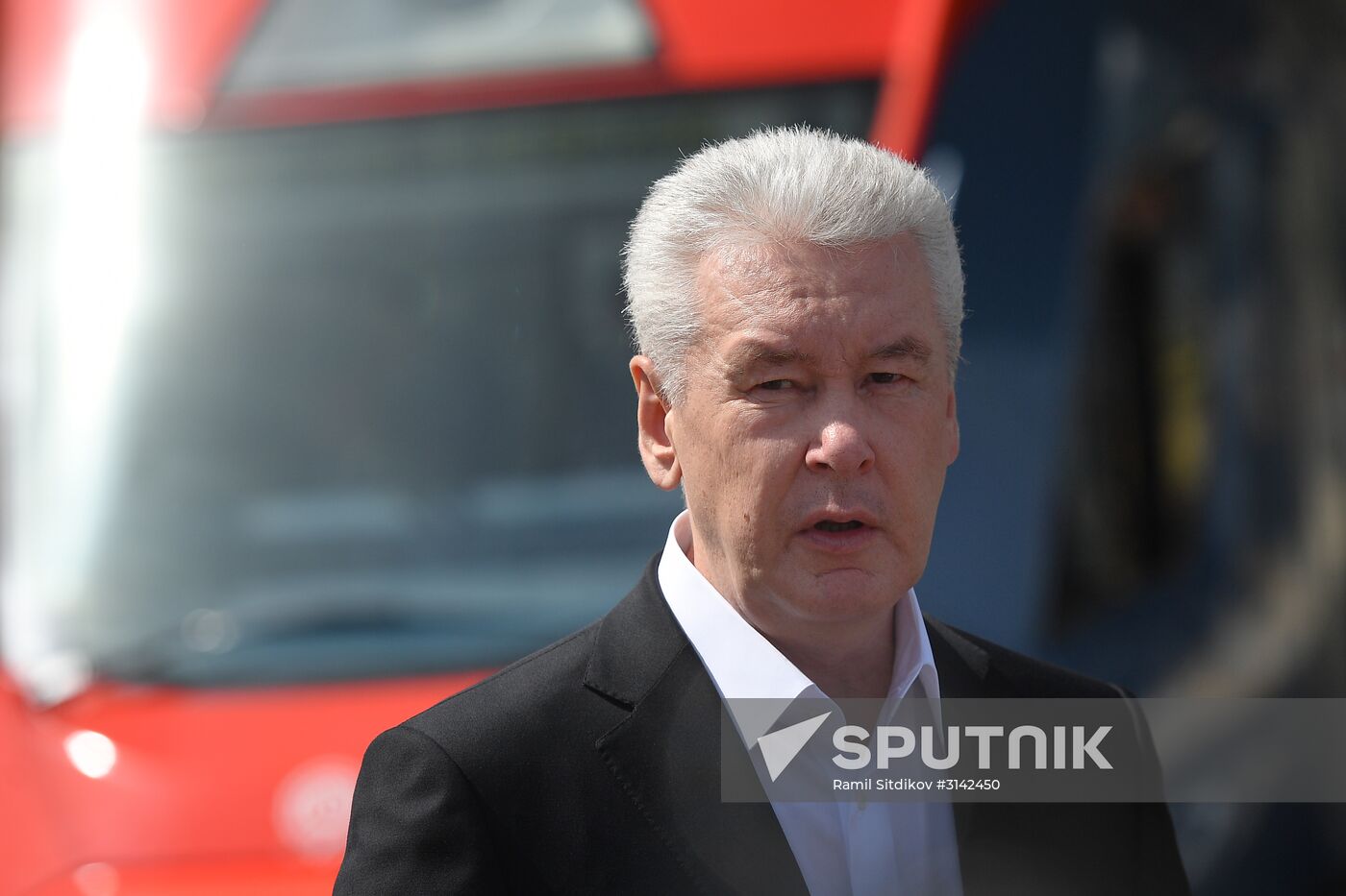 Opening of Solnechnaya transit hub and presentation of Ivolga train