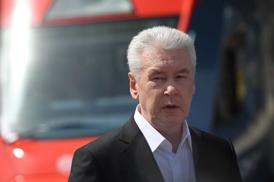 Opening of Solnechnaya transit hub and presentation of Ivolga train