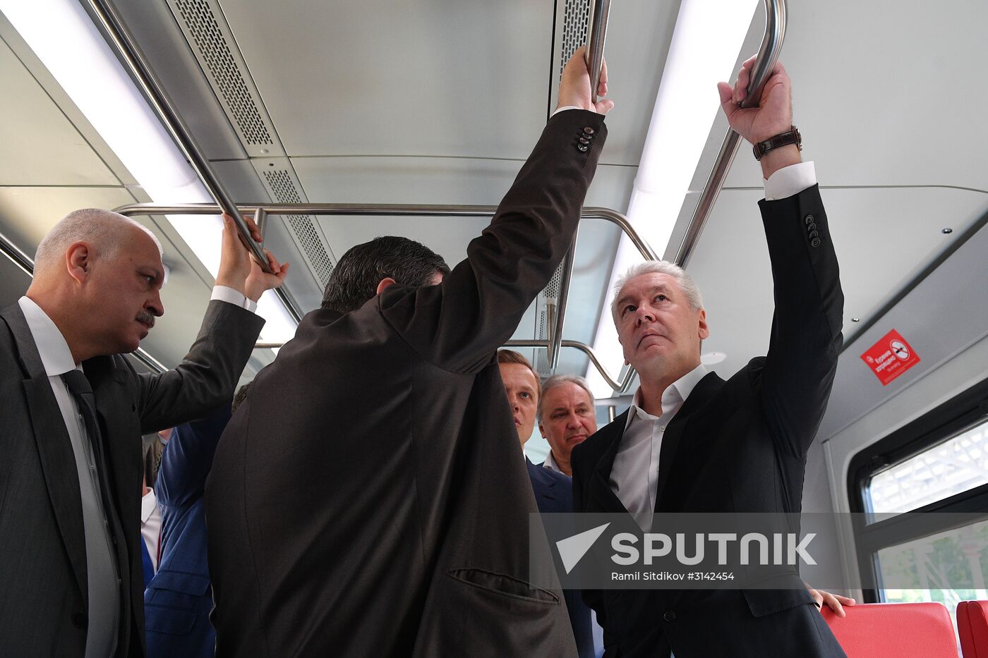 Opening of Solnechnaya transit hub and presentation of Ivolga train