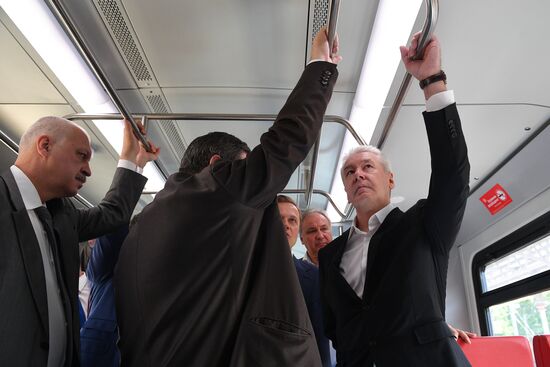 Opening of Solnechnaya transit hub and presentation of Ivolga train