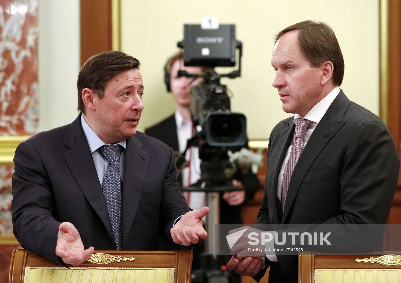 Russian Prime Minister Dmitry Medvedev chairs Government