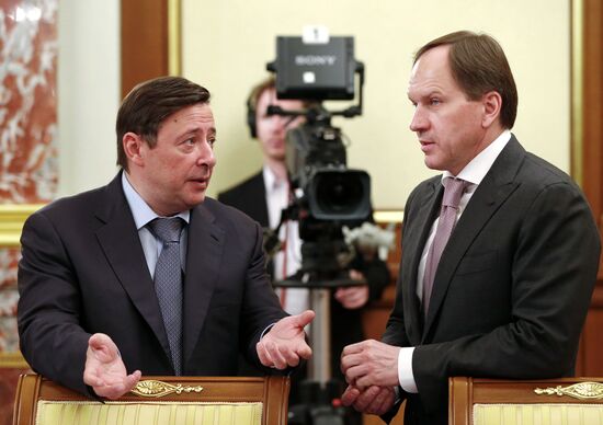 Russian Prime Minister Dmitry Medvedev chairs Government