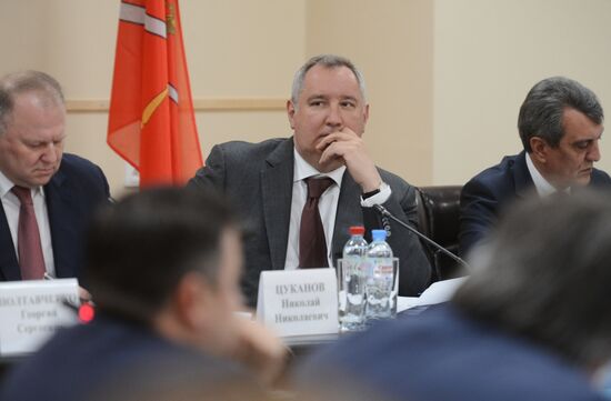 Russian Deputy Prime Minister Dmitry Rogozin's working trip to St. Petersburg