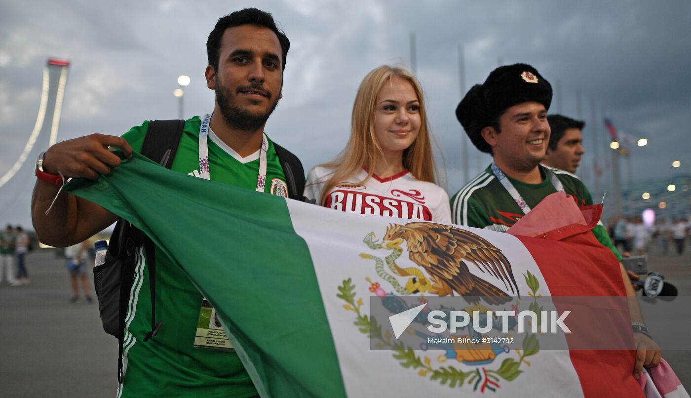 Football. 2017 FIFA Confederations Cup. Germany vs. Mexico