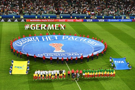 Football. 2017 FIFA Confederations Cup. Germany vs. Mexico