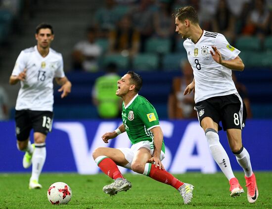 Football. 2017 FIFA Confederations Cup. Germany vs. Mexico
