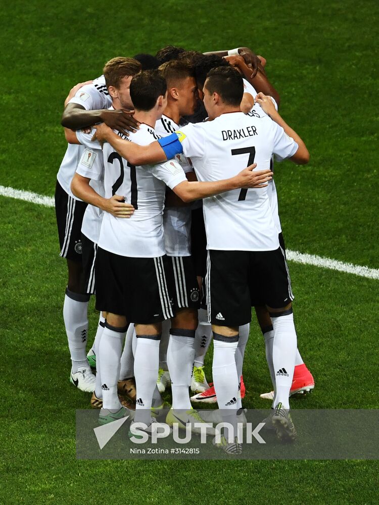 Football. 2017 FIFA Confederations Cup. Germany vs. Mexico