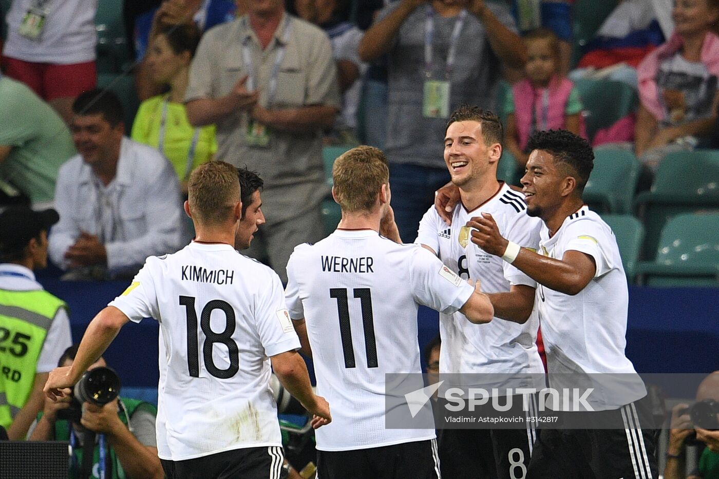 Football. 2017 FIFA Confederations Cup. Germany vs. Mexico