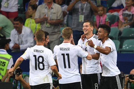 Football. 2017 FIFA Confederations Cup. Germany vs. Mexico