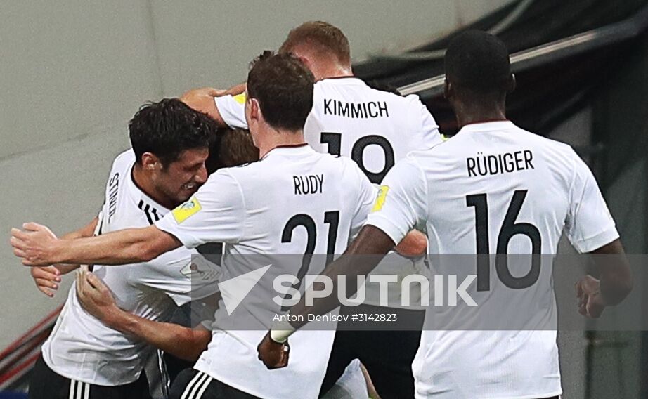 Football. 2017 FIFA Confederations Cup. Germany vs. Mexico