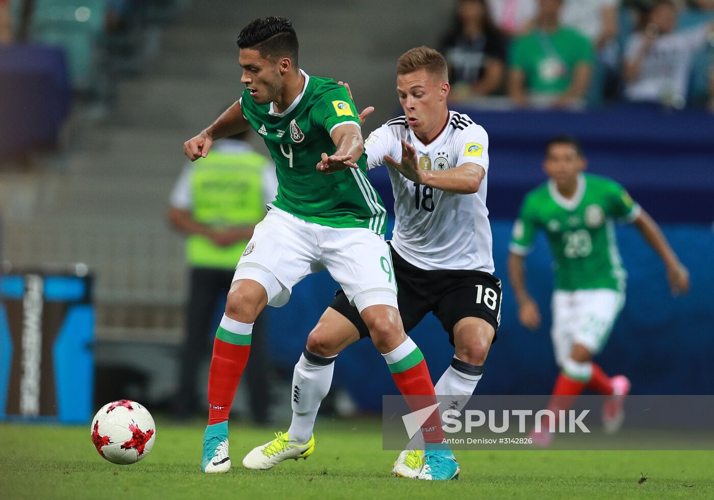Football. 2017 FIFA Confederations Cup. Germany vs. Mexico