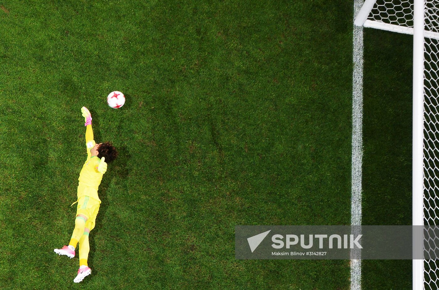 Football. 2017 FIFA Confederations Cup. Germany vs. Mexico