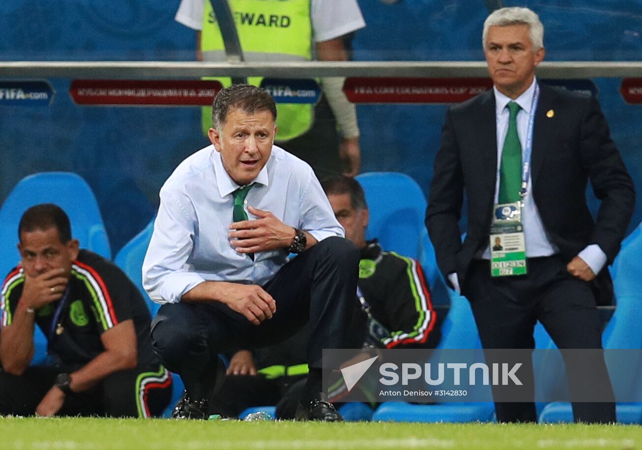 Football. 2017 FIFA Confederations Cup. Germany vs. Mexico