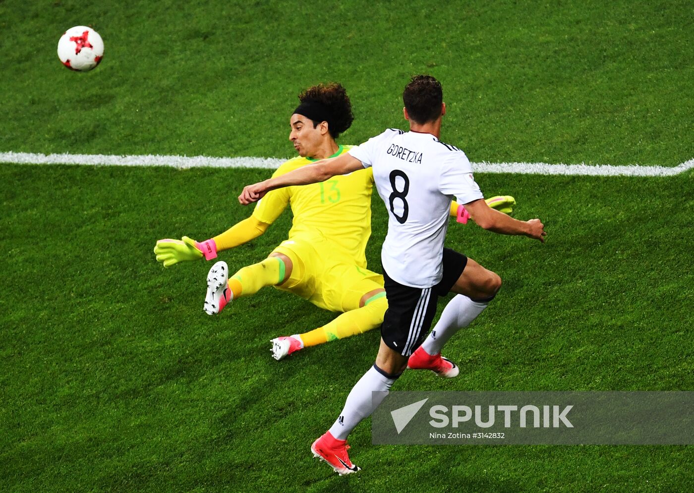 Football. 2017 FIFA Confederations Cup. Germany vs. Mexico