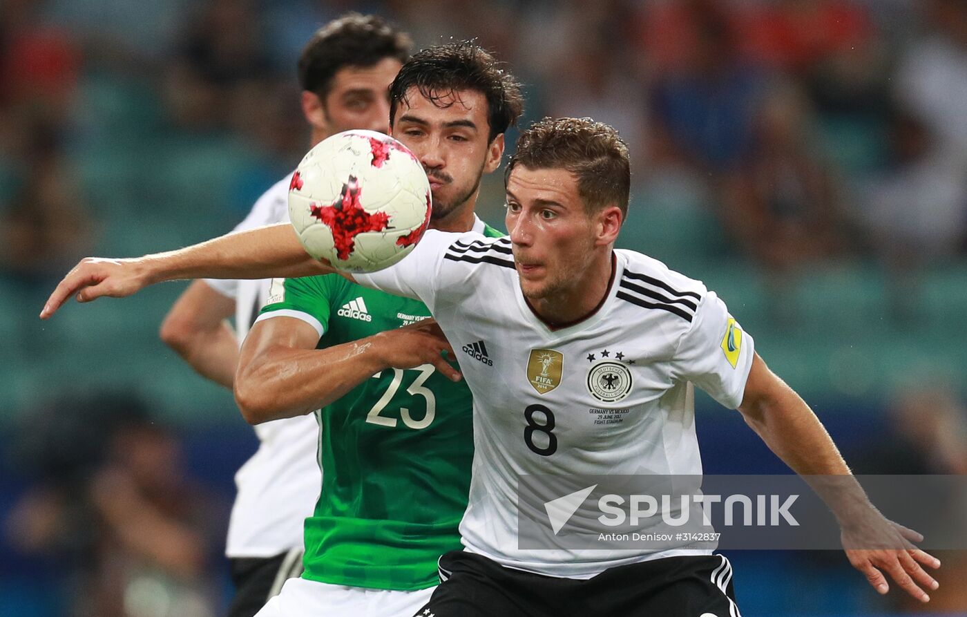 Football. 2017 FIFA Confederations Cup. Germany vs. Mexico