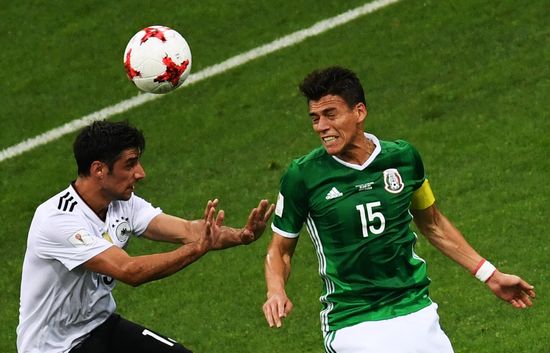 Football. 2017 FIFA Confederations Cup. Germany vs. Mexico