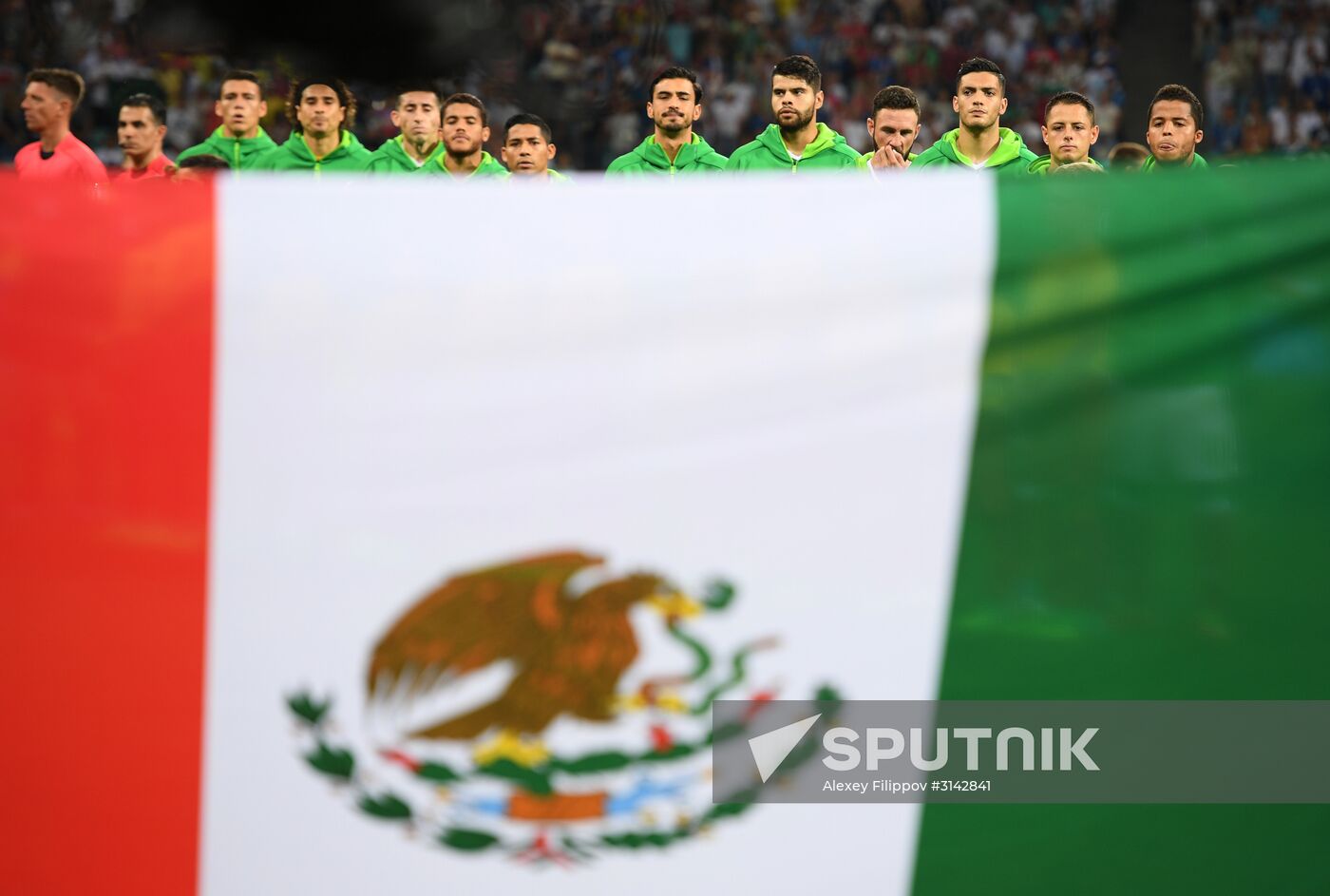 Football. 2017 FIFA Confederations Cup. Germany vs. Mexico