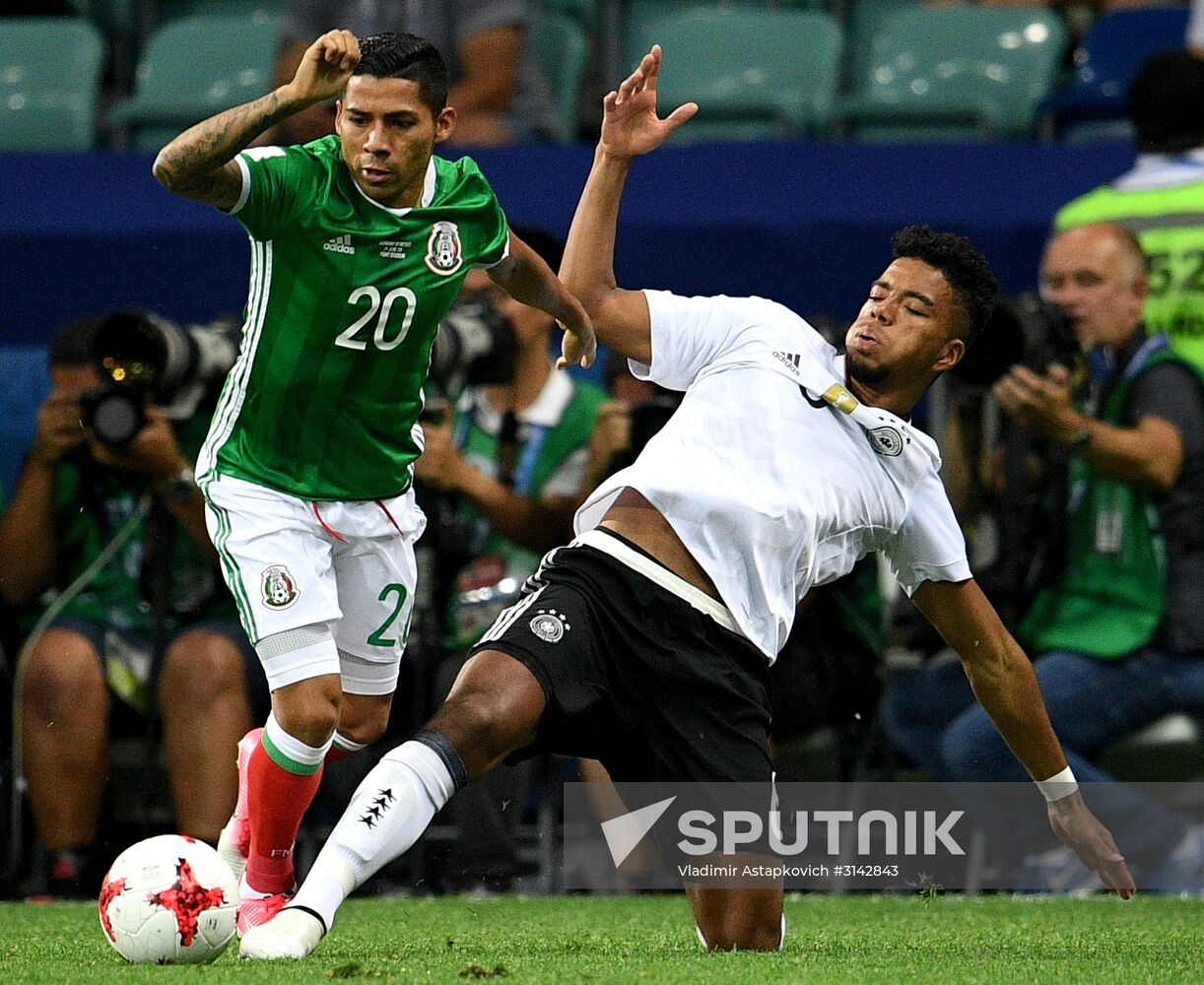 Football. 2017 FIFA Confederations Cup. Germany vs. Mexico