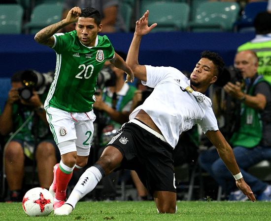 Football. 2017 FIFA Confederations Cup. Germany vs. Mexico