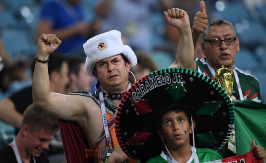 Football. 2017 FIFA Confederations Cup. Germany vs. Mexico