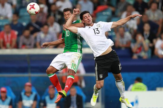 Football. 2017 FIFA Confederations Cup. Germany vs. Mexico