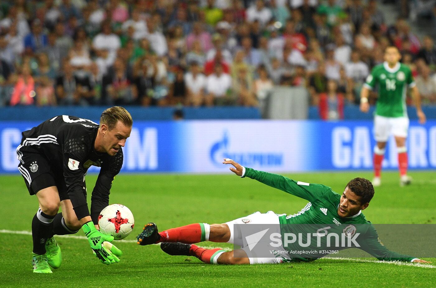 Football. 2017 FIFA Confederations Cup. Germany vs. Mexico