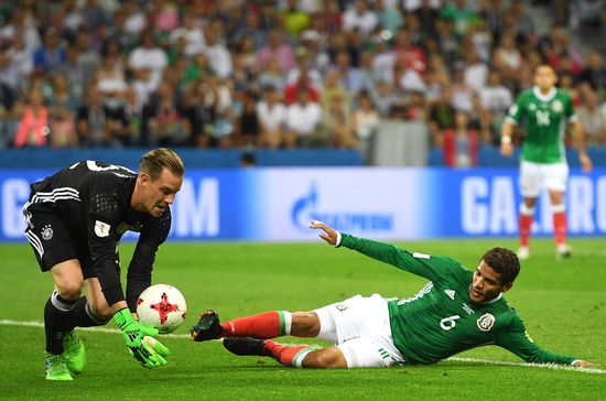 Football. 2017 FIFA Confederations Cup. Germany vs. Mexico