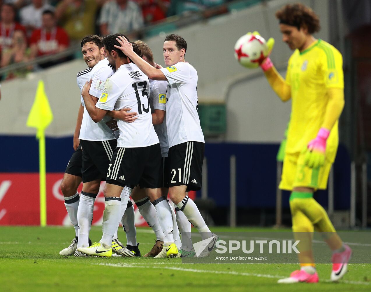 Football. 2017 FIFA Confederations Cup. Germany vs. Mexico