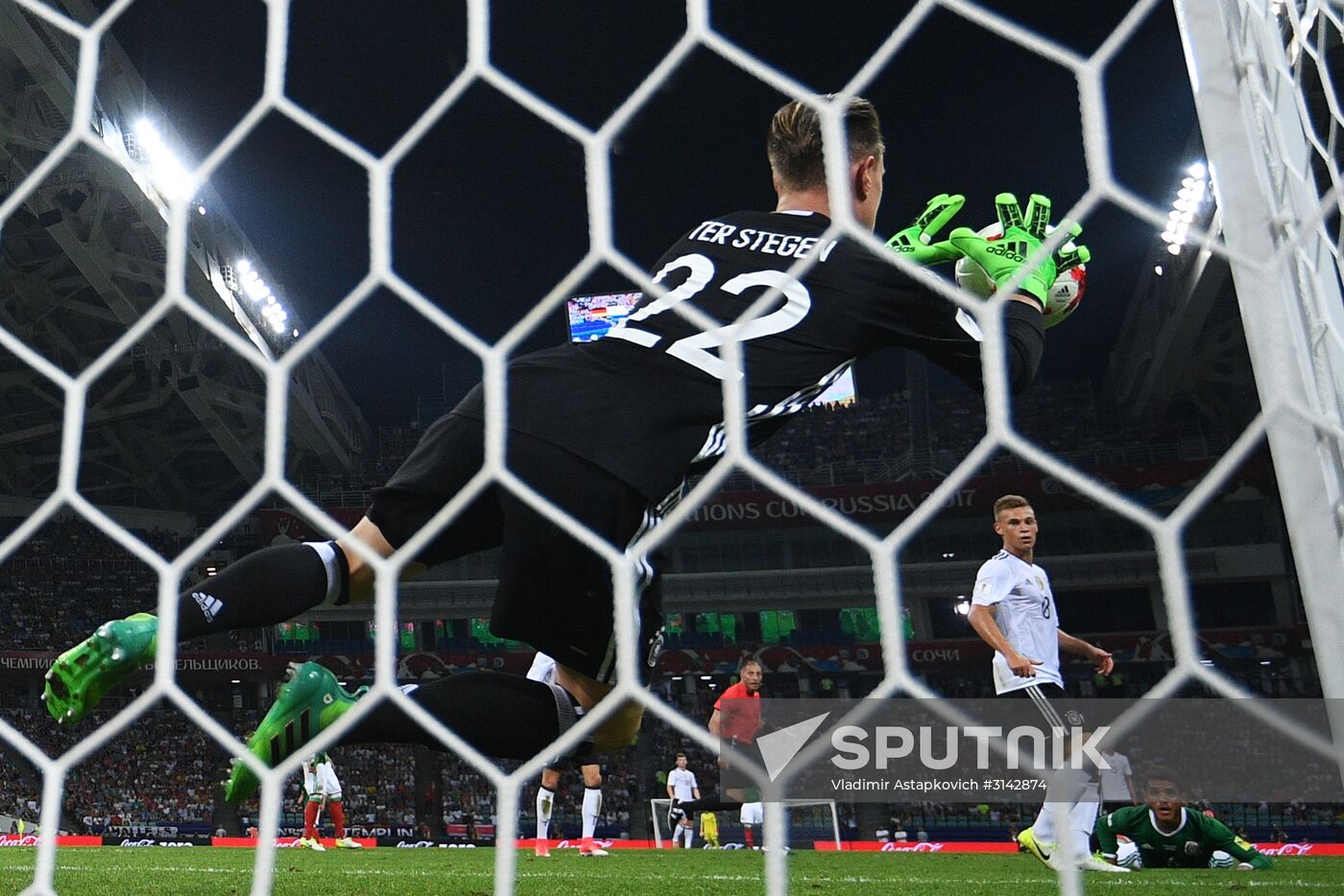 Football. 2017 FIFA Confederations Cup. Germany vs. Mexico