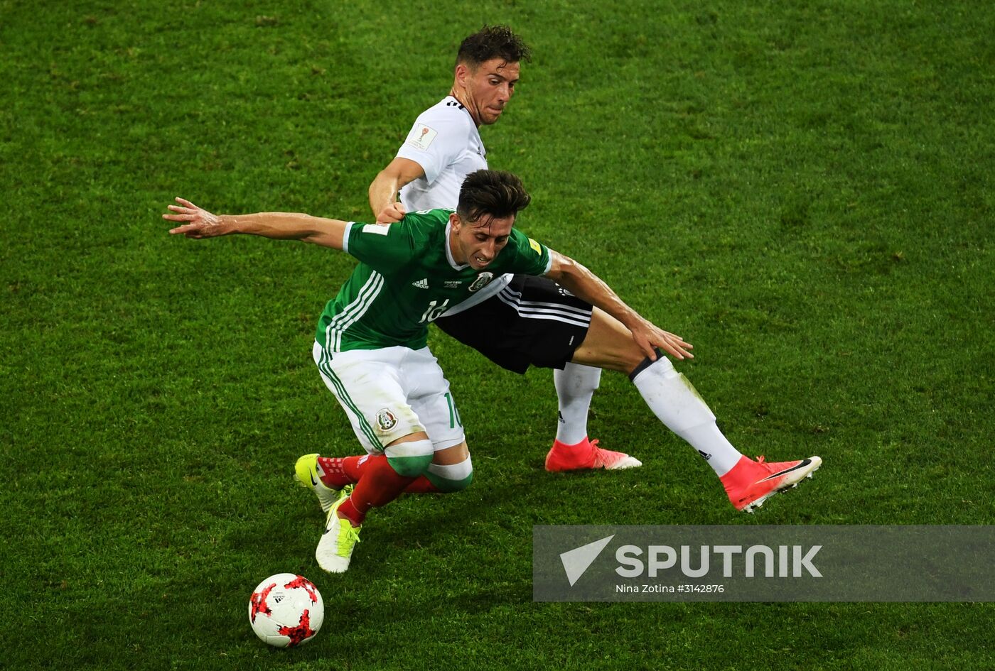 Football. 2017 FIFA Confederations Cup. Germany vs. Mexico