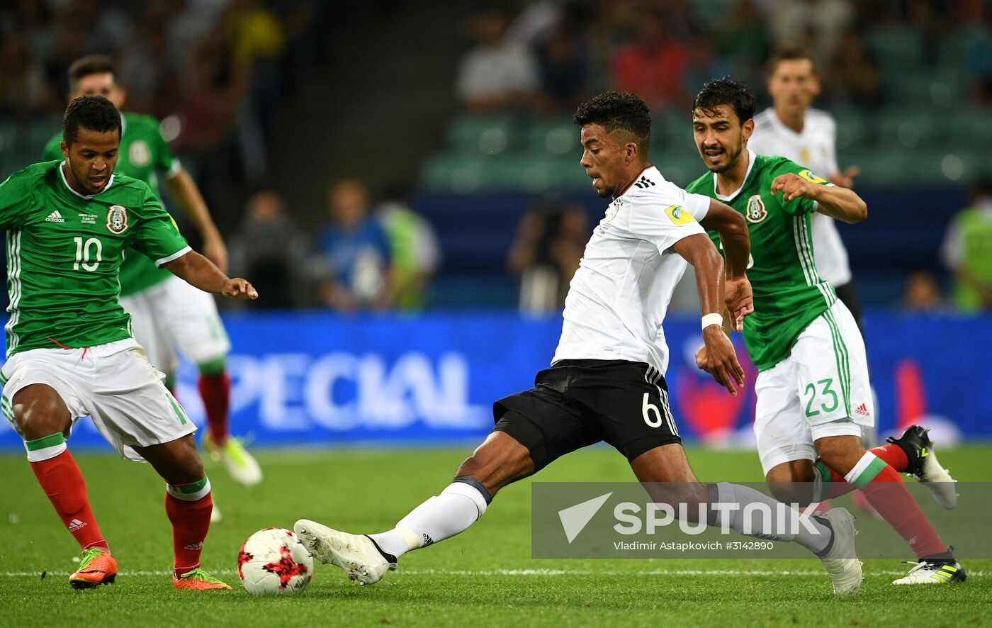 Football. 2017 FIFA Confederations Cup. Germany vs. Mexico