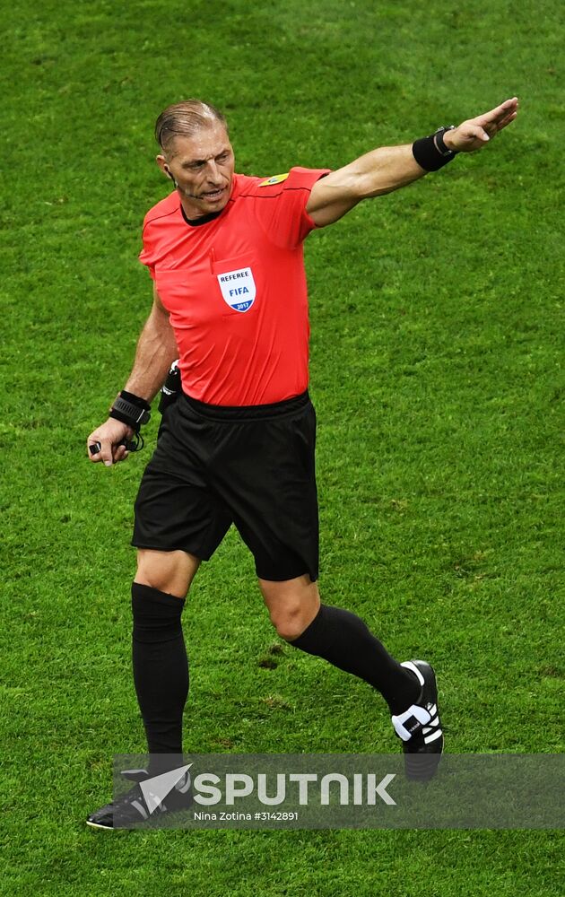 Football. 2017 FIFA Confederations Cup. Germany vs. Mexico