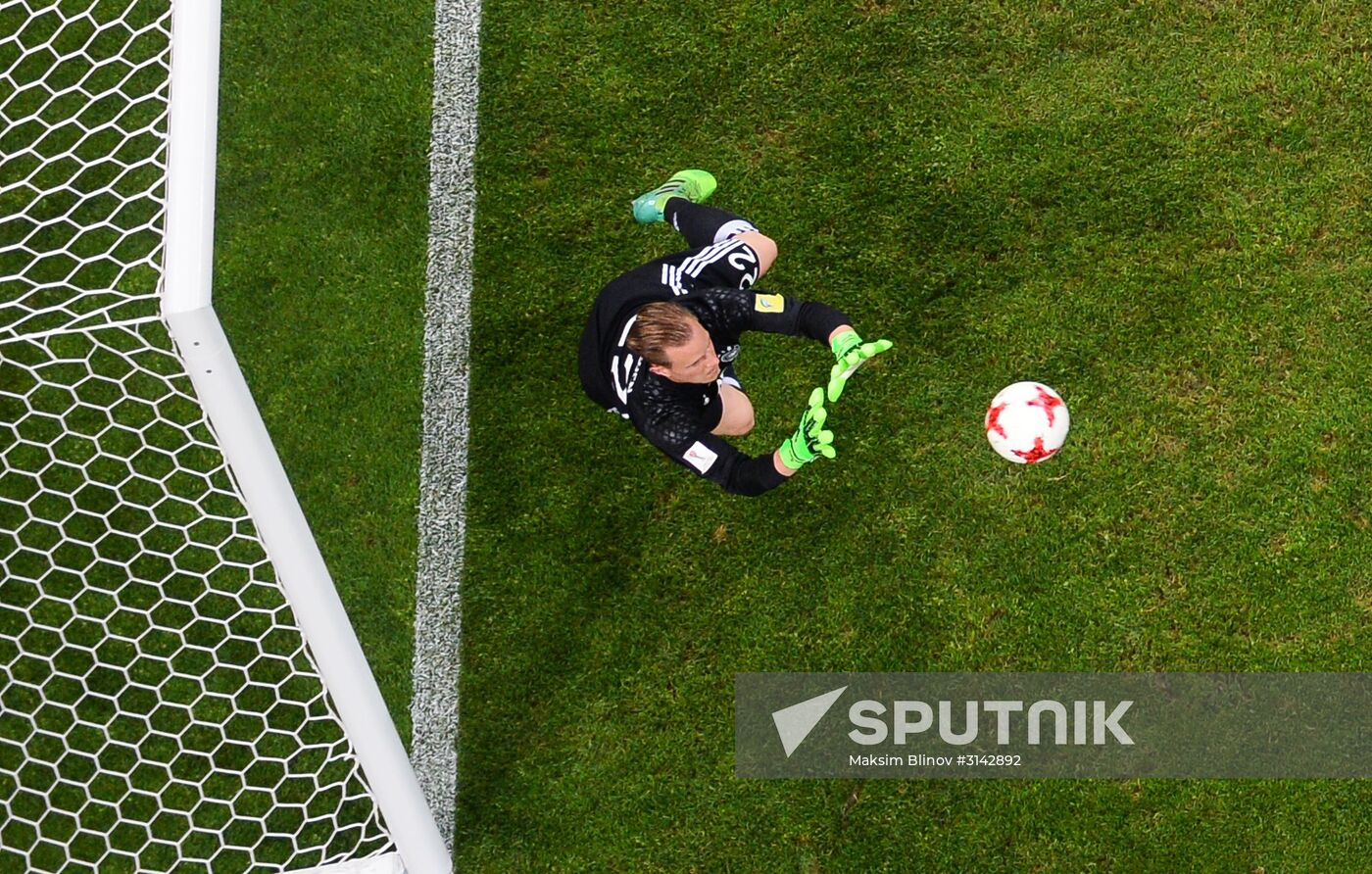 Football. 2017 FIFA Confederations Cup. Germany vs. Mexico